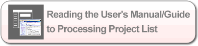 Reading the User’s Manual/Guide to Project List Handling