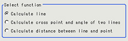 Function Selection - "Select function" area