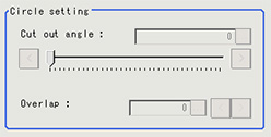 Region setting - "Detail" area