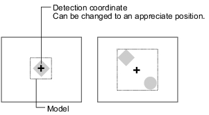 Illustration of detection coordinate