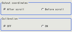 Output parameter - "Detail" area