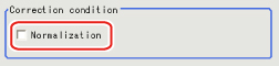 Measurement - "Adjust image" area