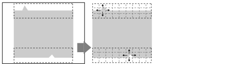 Measurement parameters - Illustration of region inspection mode