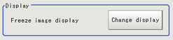 Filter setting - "Display" area