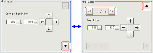 Detail setting window (polygon)