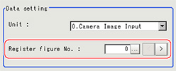 Parameter Settings - "Data setting" area