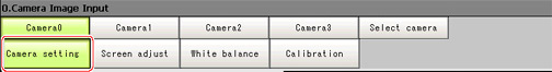 Camera setting
