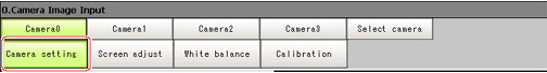 Camera setting