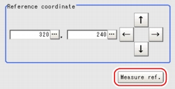 Reference position - "Ref.Position" area