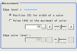 Measurement - "Measurement" area