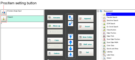 Edit Flow window