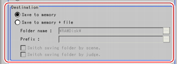 Logging Setting window