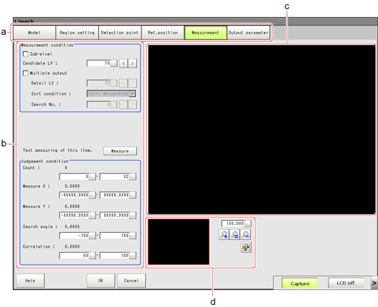 Illustration of Processing Item Setting Window