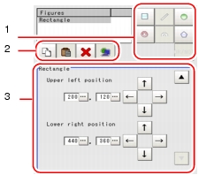 Illustration of how to view the figure editing tool