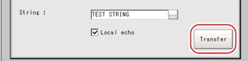 Serial - Confirmation window