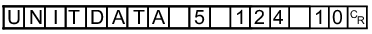 Command example - UNITDATA