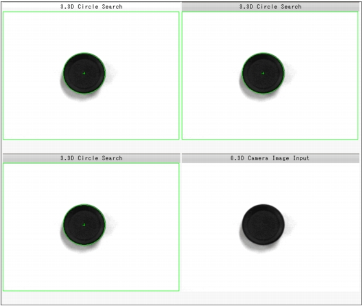Illustration of 3D Circle Search Display