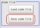 Code Parameter - Code file area
