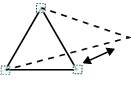 Illustration of how to changing the area of a polygon