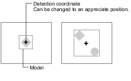 Illustration of detection coordinate
