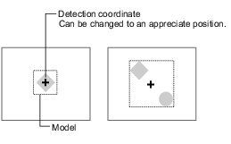 Illustration of detection coordinate