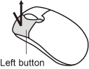 Illustration of Clicking Operation of Mouse