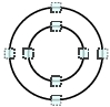Illustration of wide circle figure selection status