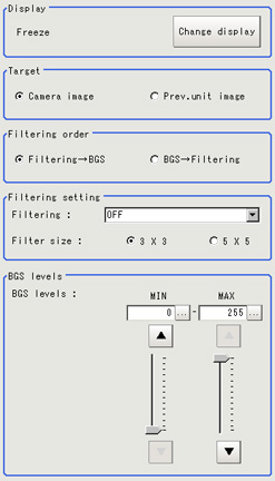 Filter param - "Detail" area